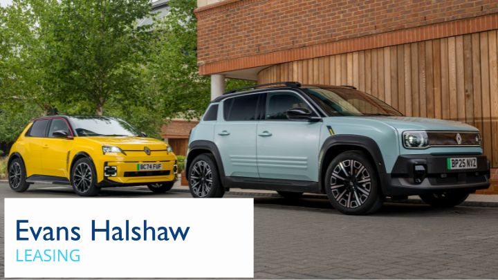 2 Renault vehicles EHL logo in corner