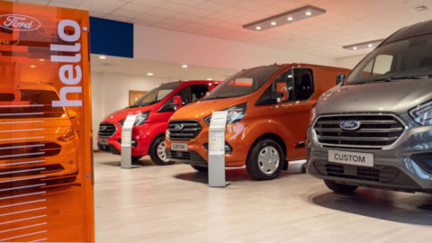 Ford Transit Centre Showroom